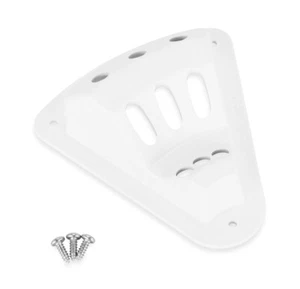 Camco 45504 5" H x 3" L Screw Mount White Flag Holder - Picture 1 of 3