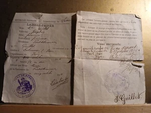 Laissez passer Savoie 1914 - Photo 1/1