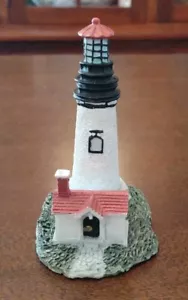 Vintage Scaasis Originals Inc 1996 Leuchtturm Yaquina Head Oregon 4 Zoll LJ - Bild 1 von 7