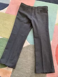 Vintage 70s 80s Wrangler Wrancher Polyester Pants size 36x26 - Picture 1 of 7