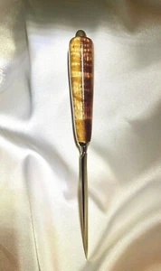 Executive Tiger Curly Koa Wood Letter Opener 7 3/8" - Picture 1 of 5