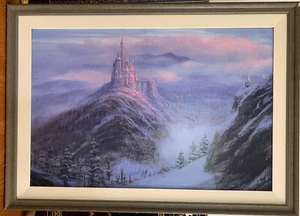 Disney Peter Ellenshaw SIGNED Giclee "Mystical Kingdom Of The Beast" 197/500 - Picture 1 of 3