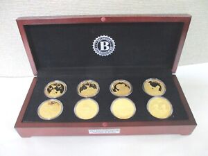 Bradford Exchange 75Th Anniversary Victory In Wwii Proof Coin Collection W/Case