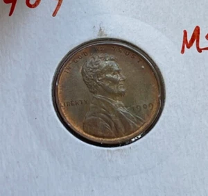 Centavo Lincoln Wheat 1909 "P" - Imagen 1 de 2