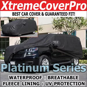 2024 CADILLAC XT4 WATERPROOF CAR COVER W/MIRROR POCKET BLACK - Picture 1 of 11