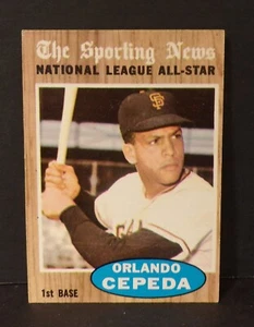 1962 Topps #390 The Sports News Orlando Cepeda San Francisco Giants EX-NMT - Bild 1 von 2
