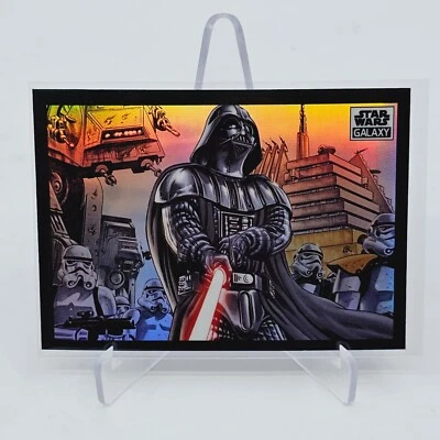 LORD VADER & STORMTROOPERS 2022 Topps Chrome Star Wars Galaxy Refractor #59 🔥 - Image 1 of 2