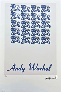 ANDY WARHOL - Cows - signed, numbered edition 70/100, 38 x 56 cm - Picture 1 of 7