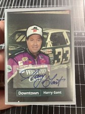 Harry Grant Legend NASCAR Autograph Custom Card