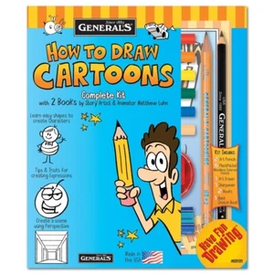 General’s How To Draw Cartoons Komplettset - Bild 1 von 1