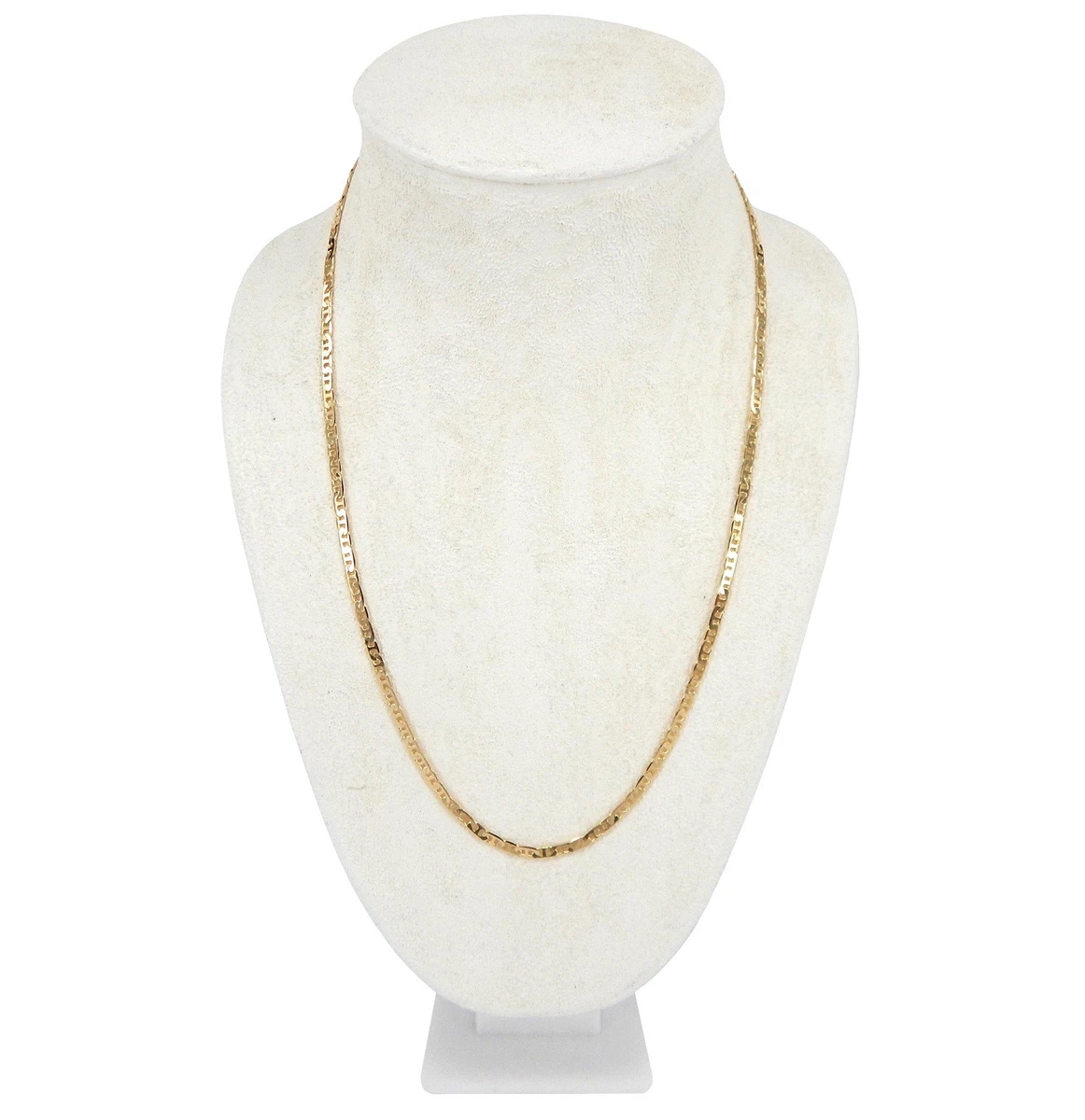 Elegante Collar De Ancla De Plata Esterlina Estilo Callejero | Cuotas Sin Interés