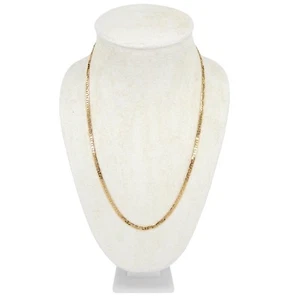 Herren Mariner/Ankerglied Kette Halskette 3 mm breit 16"" 18"" 20"" 24"" 14k vergoldet - Bild 1 von 5