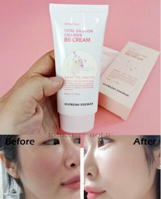 Alfredo Feemas Total Solution Collagen BB Cream SPF40 PA++ 50ml/wrinkle, white - Image 1 of 4
