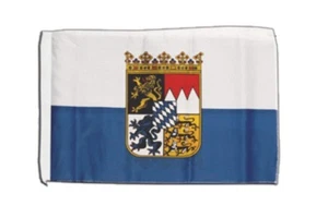 Deutschland Bayern Dienstflagge Banner bayerische Fahnen Flaggen 30x45cm - Picture 1 of 1