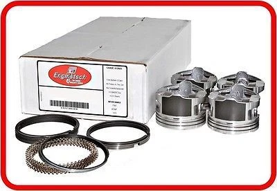 05-08 Ford Focus 2.0L DOHC L4 16v DURATEC  (4)Dish-Top Pistons & Moly Rings - Image 1 of 1