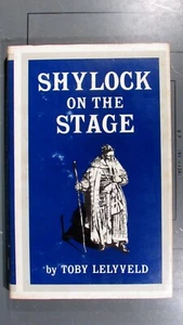 Shylock On Stage Toby Lelyveld Hardcover 1960 - Picture 1 of 4