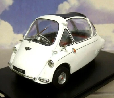 COCHE BURBUJA TROYANO OXFORD DIECAST 1/18 RHD (CABINA) BLANCO GRIEGO 18HE004 Foto 1 de 4