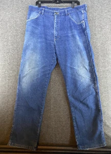 Pantalones de mezclilla para hombre Wrangler azul talla 38 ajuste regular - Imagen 1 de 16