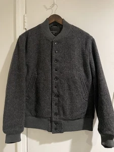 Engineered Garmets TF Jacket Grey Wool Herringbone M - Picture 1 of 3