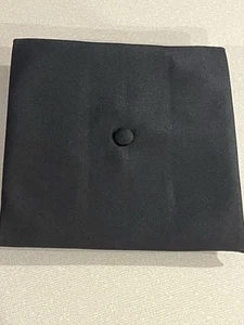 BLACK MATTE JOSTENS GRADUATION CAP - Picture 1 of 2