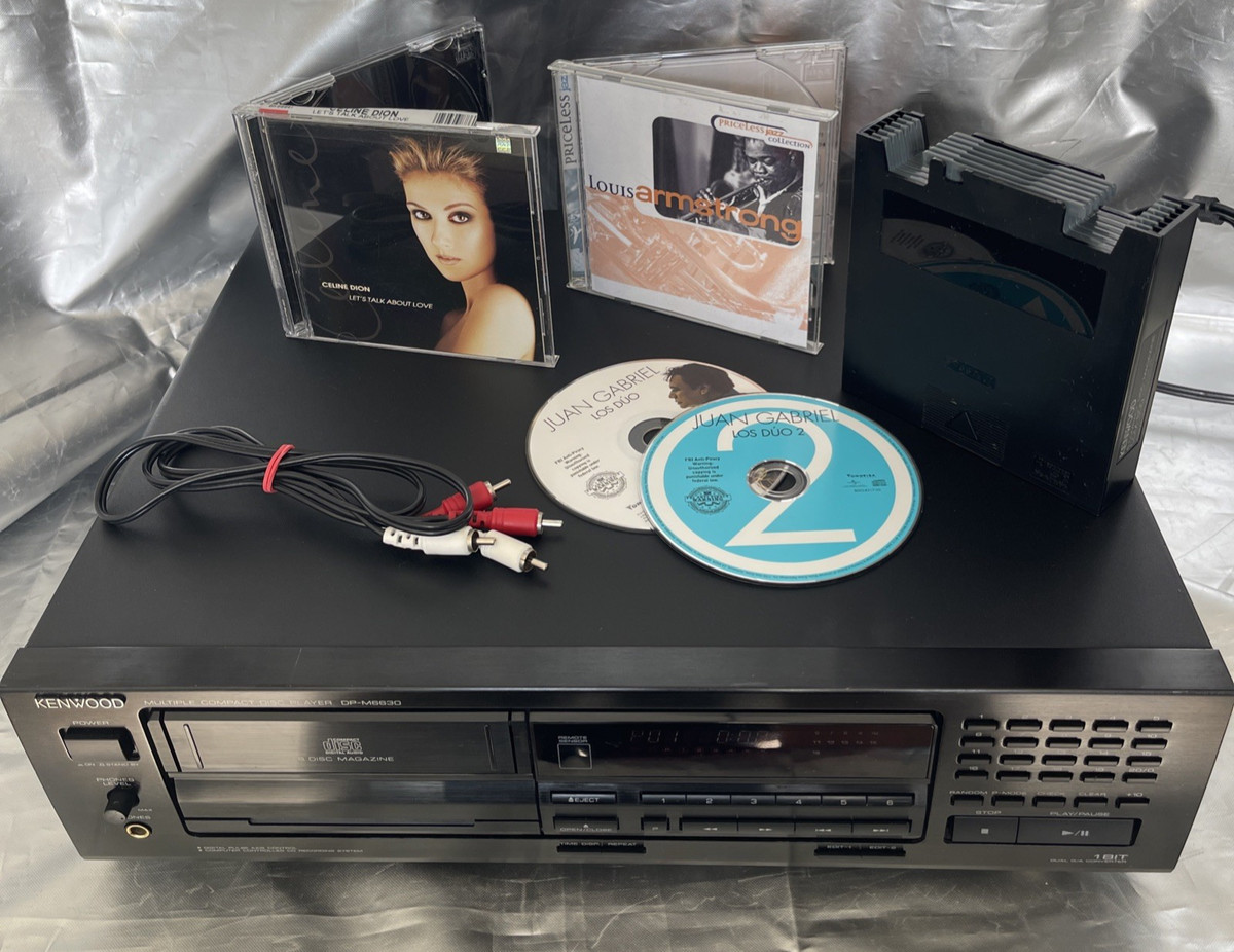KENWOOD コンパクトディスクプレーヤー Vintage Kenwood DP-M98 6-Disc CD Changer - Multiple Compact