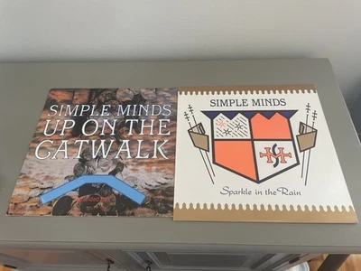 SIMPLE MINDS Sparkle In The Rain & Up on the Catwalk (extended mix) Vinyl  1984 - Image 1 of 4