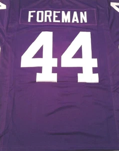CHUCK FOREMAN #44 - MINNESOTA VIKINGS stitched rugby style Jersey Mens MEDIUM - Picture 1 of 4