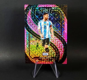 Lionel Messi /299 SP 2024-25 Panini Select FIFA Fútbol Rosa Mojo Prizm Argentina - Imagen 1 de 15