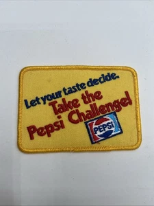Vintage Take The Pepsi Challenge Employee Issued Patch - Bild 1 von 3
