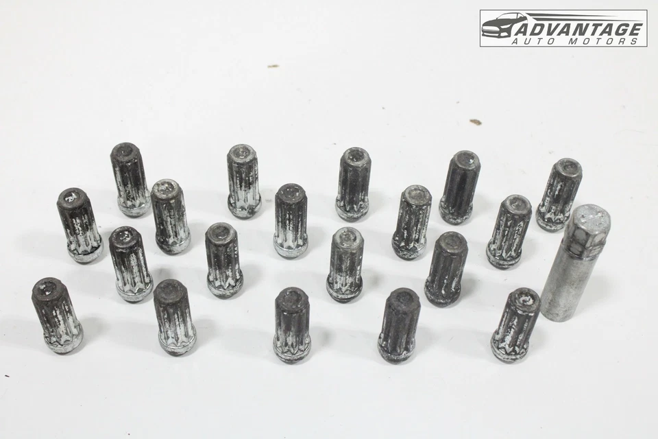 2015-2023 FORD MUSTANG FRONT & WHEEL BOLTS LUG NUT W/ KEY SET OF 19 OEM - Image 1 of 4