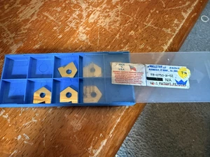 NEW LOT of 6 Millstar Copy Milling Carbide Inserts Spade TIN # FB-0750-W-02 vh3 - Picture 1 of 3