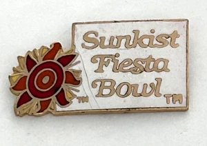 Sunkist Fiesta Bowl Sun Devils Stadium Tempe Arizona Lapel Pin Vintage - Picture 1 of 3
