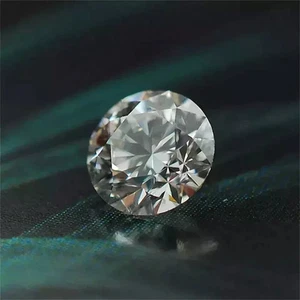 0,40 ct im Labor gezüchteter CVD-Diamant 5 mm runder D-Farbe, IF-zertifizierter loser Diamant |i - Bild 1 von 5