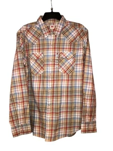 Levis Mens The Western Snap Front  Cotton Shirt Classic Size: L $69.50 - Picture 1 of 10