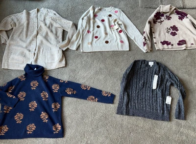 NUEVO Cárdigan Suéteres St. John's Bay Talla L Elige Marfil, Tostado, Azul, Negro Nuevo con Etiquetas Foto 1 de 4