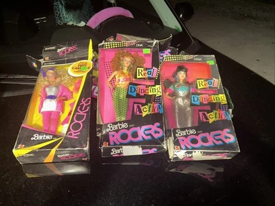 RARE Barbie and the Rockers LOT OF 3, Dana,  Barbie, and Diva - Image 1 of 4