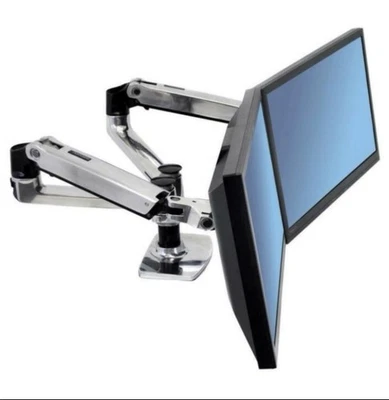 Ergotron LX - Side by Side Monitorarm Doppelt Bildschirmhalterung 45-245-026 - Bild 1 von 4