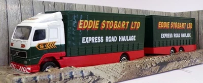 Corgi Diecast 59516 - Volvo Short Wheelbase Lorry & Trailer - Stobart - Image 1 of 3