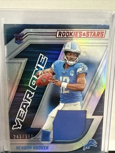 2023 Rookies & Stars Red HENDON HOOKER RC Jersey /399 Year One #YO-HH - LIONS - Picture 1 of 2