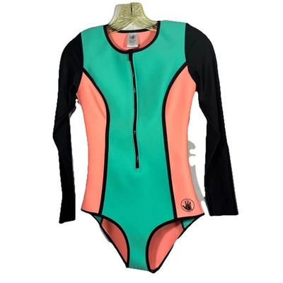 Body Glove Wetsuit Paddle board Snorkel Swimsuit Long Sleeve XS Neoprene Zip - Image 1 of 4