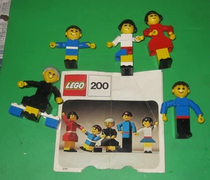 Vintage 1974 Lego Set 200 Home Maker Family mit Anleitung - Bild 1 von 4