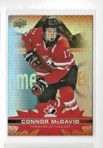 2021-22 Upper Deck Tim Hortons Team Canada #1 Connor McDavid - Picture 1 of 2