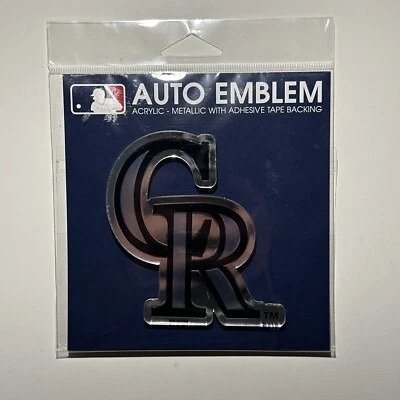 Colorado Rockies Auto Emblem - Image 1 of 2
