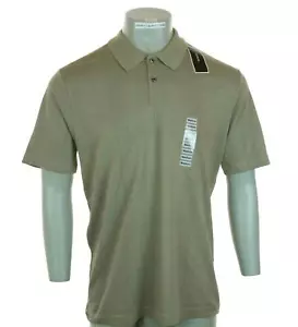 Neu Alfani kurzärmliges strukturiertes Sportswear Poloshirt für Herren grau M XL 2XL - Bild 1 von 3