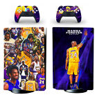 Legend Lakers Kobe Bryant KB Sticker Skins for PS5 Standard Disc Console Control