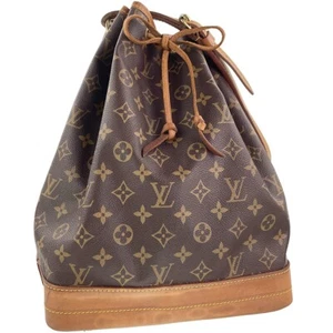 Louis Vuitton Monograma Noe Cuero Tela Marrón Bolso de Hombro 3002 - Imagen 1 de 24