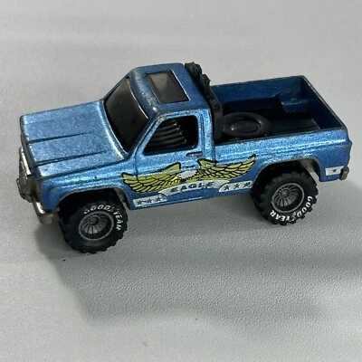 Hot Wheels Real Riders Chevy Eagle Pickup Truck Goodyear Tires Collectible 1982 - Image 1 of 4