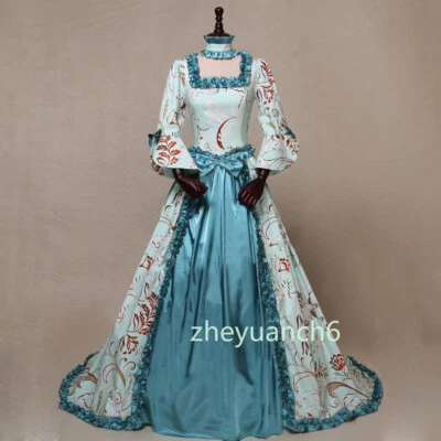 Cosplay Mujeres Vintage Medieval Victoriano Renacimiento Vestidos de Baile Vestido Disfraz Foto 1 de 4