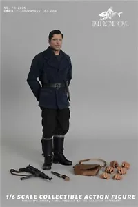1/6 FISH BONETOYS FB-Z005 Inglourious Basterds Brad Pitt Action Figure 12in Toy - Bild 1 von 8