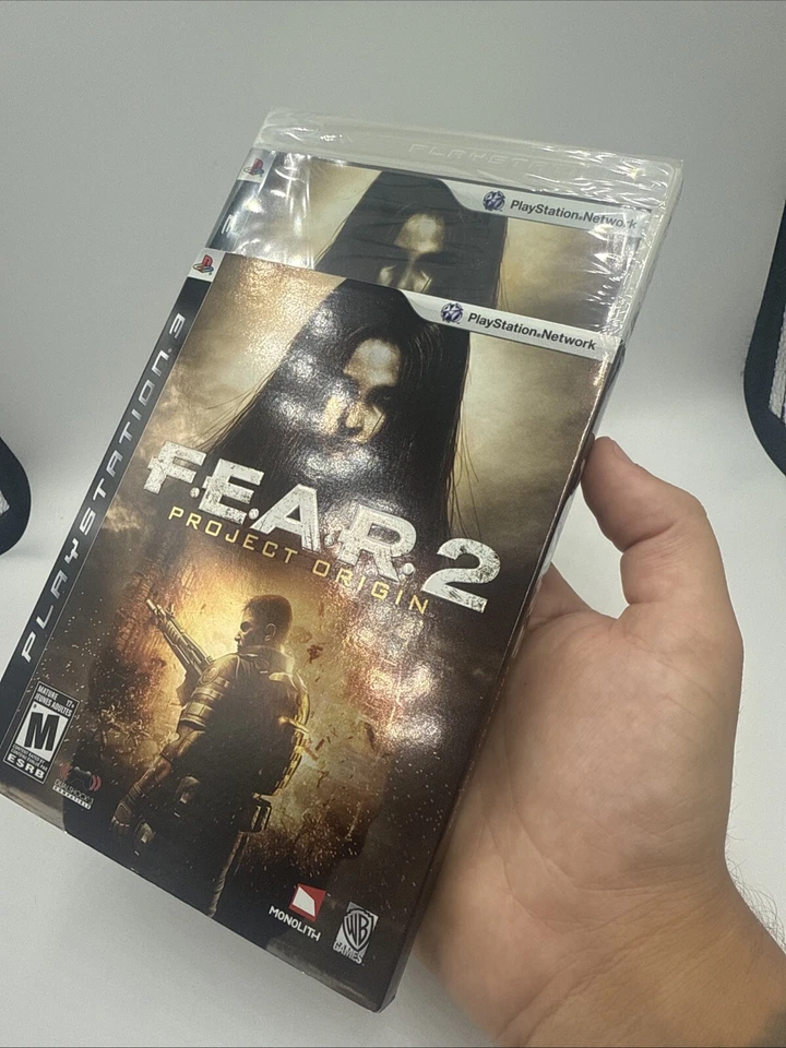 F.E.A.R. 2 Project Origin PS3 SUPER RARE SEALED Game Manual MA15+ FEAR 2 PS3 - Image 1 of 4